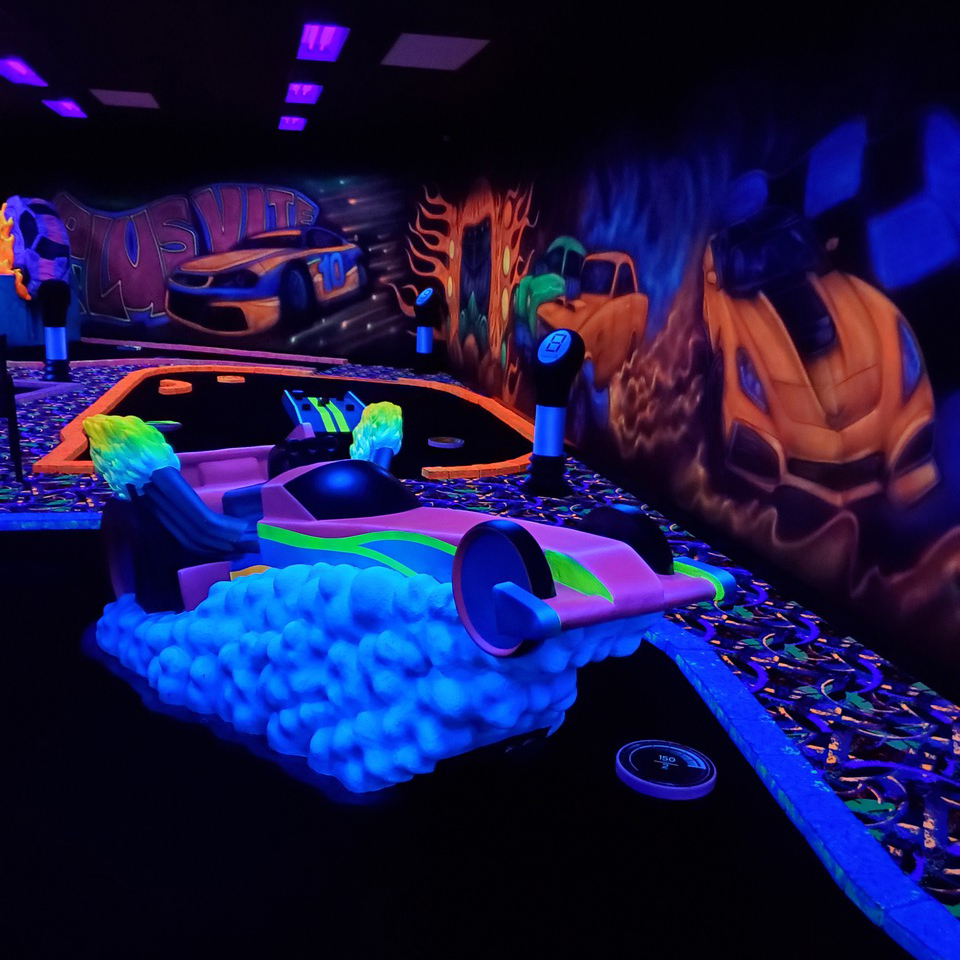 Bar Laitier Mini Golf Fluo S'amuse