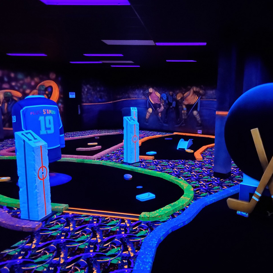 Bar Laitier Mini Golf Fluo S'amuse