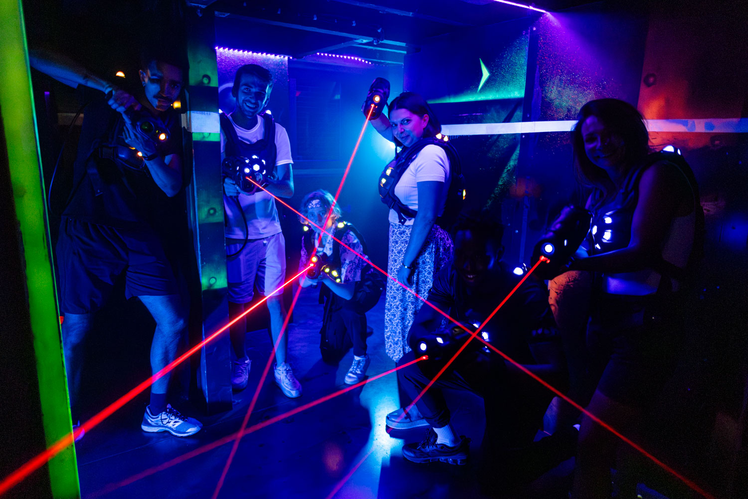 Laser Game Evolution