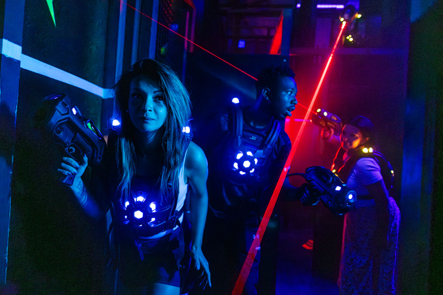 Laser Game Evolution